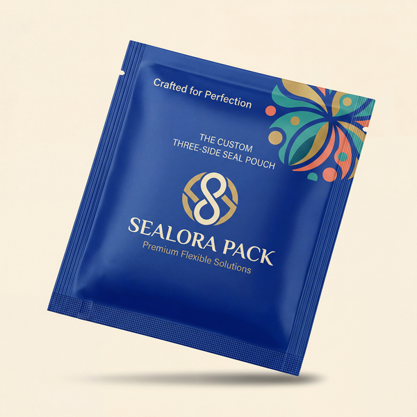 Custom 3 Side Seal Pouches