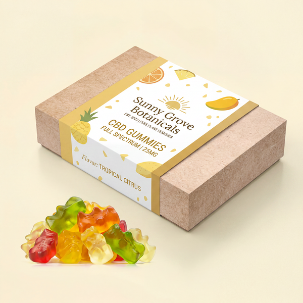 Custom CBD Gummy Packaging