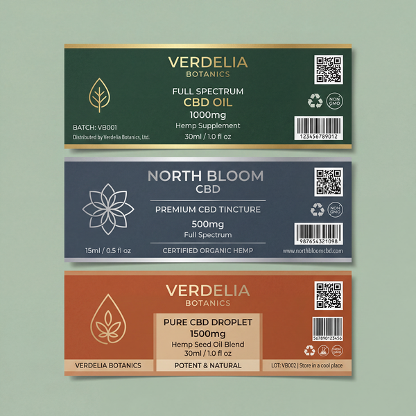 Custom CBD Labels