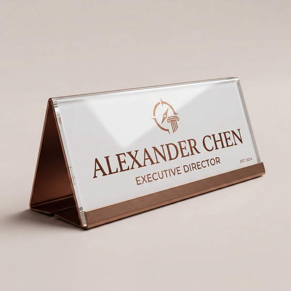 Custom Desk Name Plates