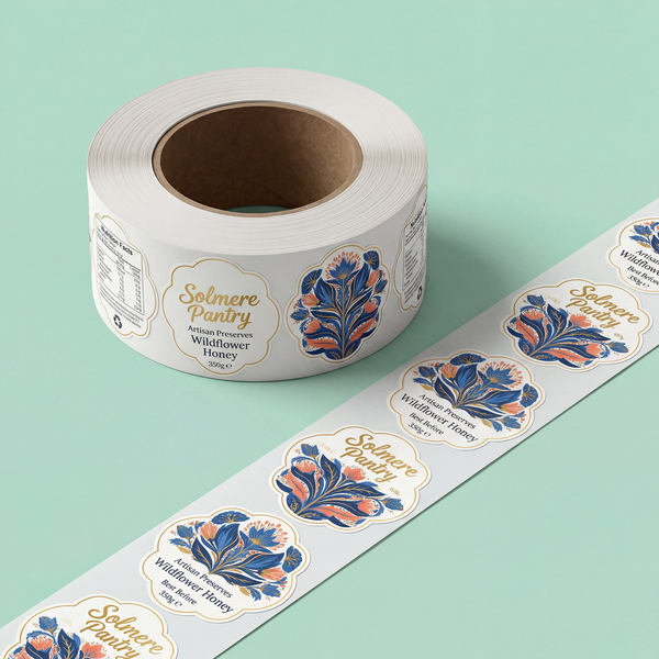 Custom Die Cut Labels