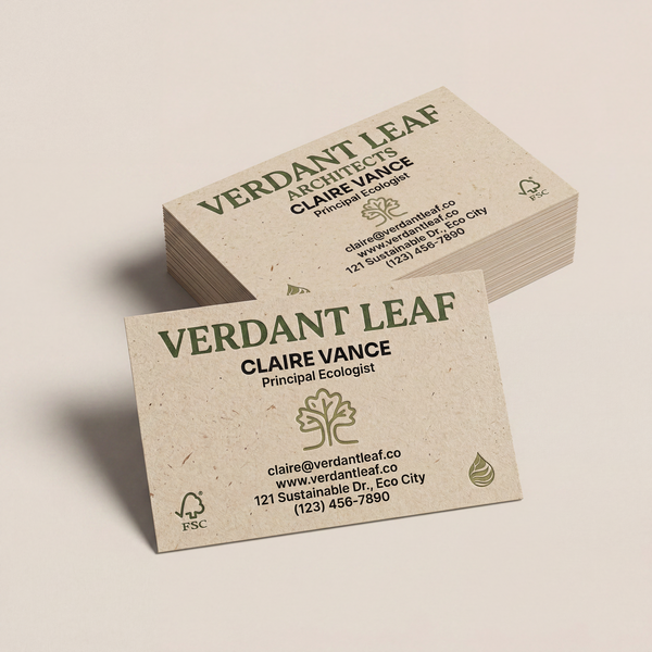 Custom Eco Friendly Business Cards