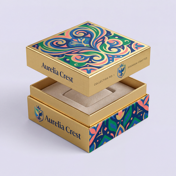 Custom Gold Foil Boxes