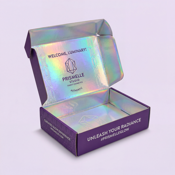 Custom Holographic Foiling Boxes