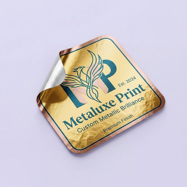 Custom Metallic Stickers