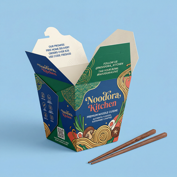 Custom Noodle Boxes
