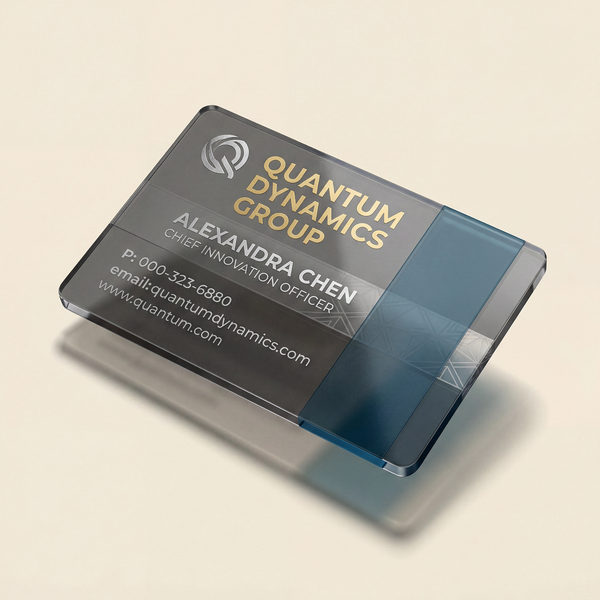 Custom Plastic Business Cards