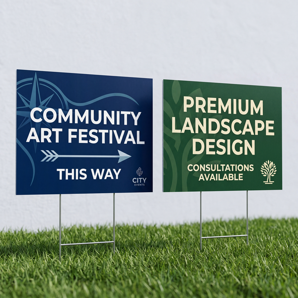 Custom Plastic Signs
