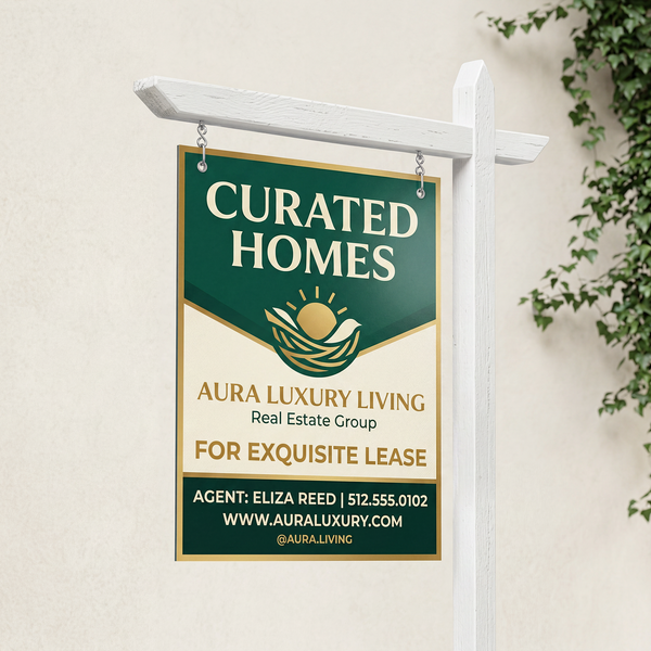 Custom Real Estate Signs