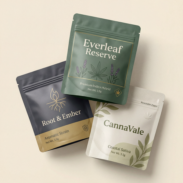 Custom Smell Proof Weed Bags