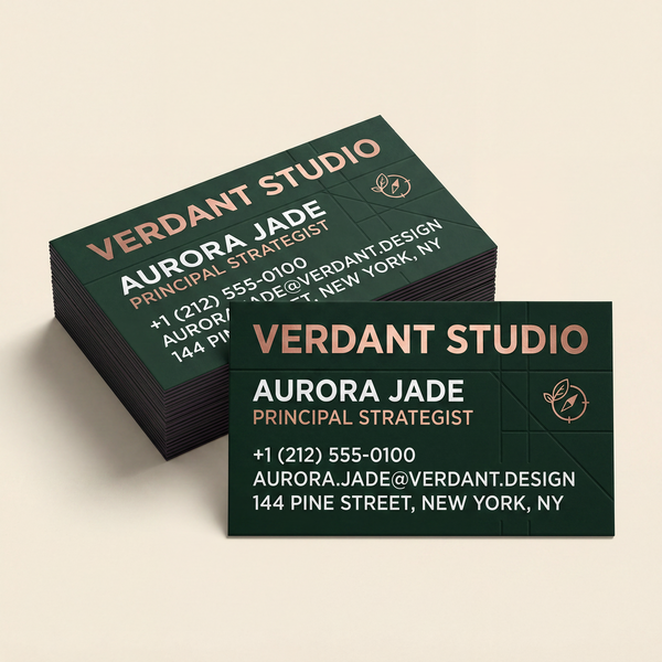 Custom Soft Touch Business Cards