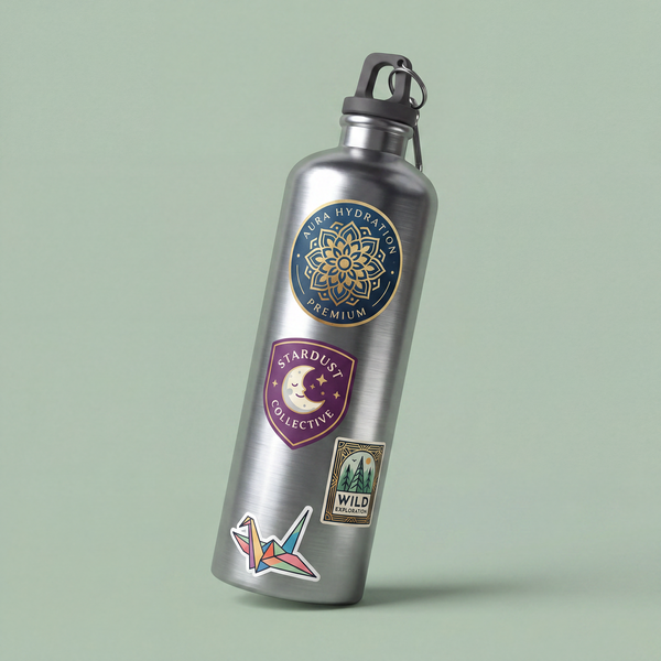 Custom Water Bottle Stickers