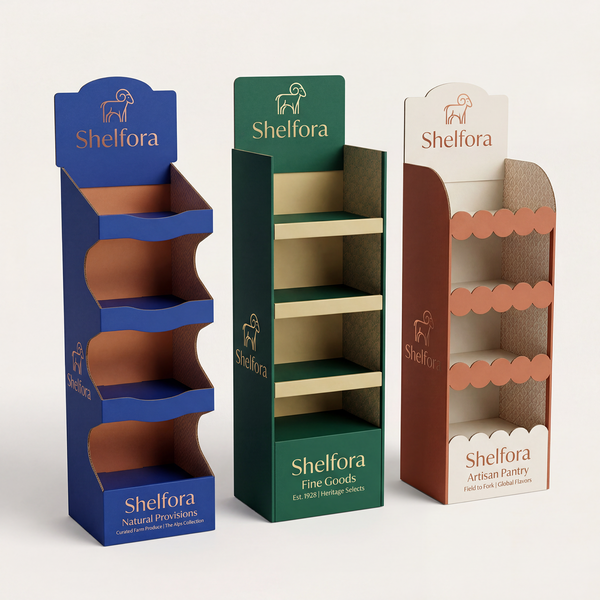 Custom rack display boxes