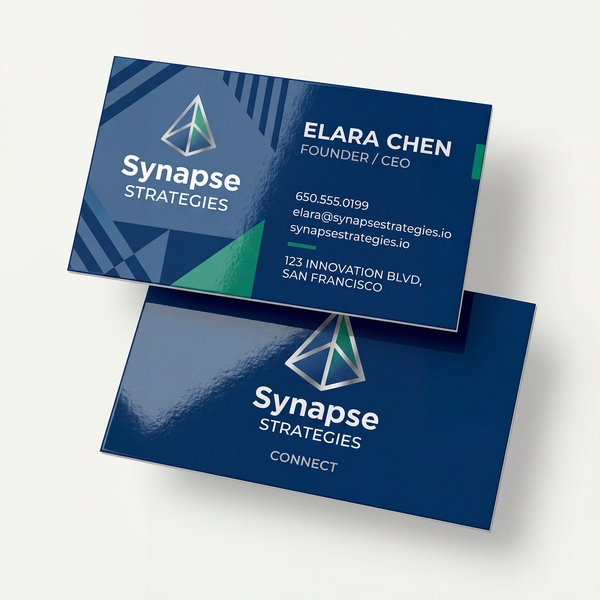 Glossy Business Cards